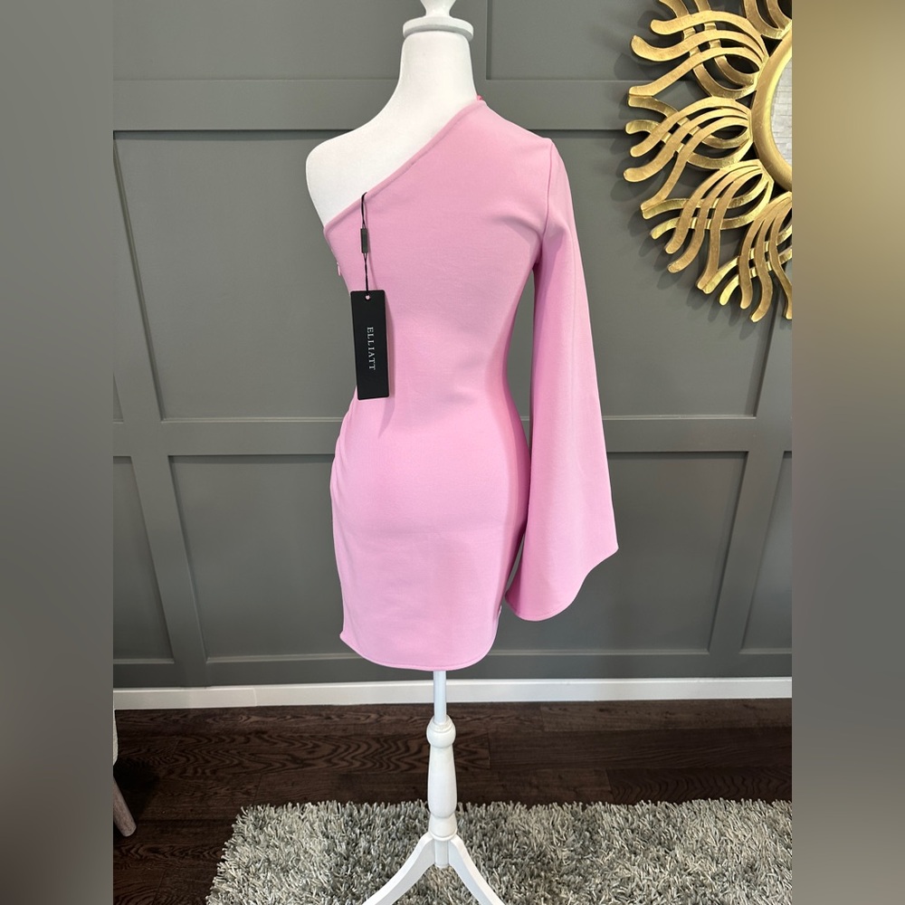 💕💕ELLIATT CUTIE NWT Riley Mini Dress Dress PINK 💕💕 size small - Picture 6 of 8